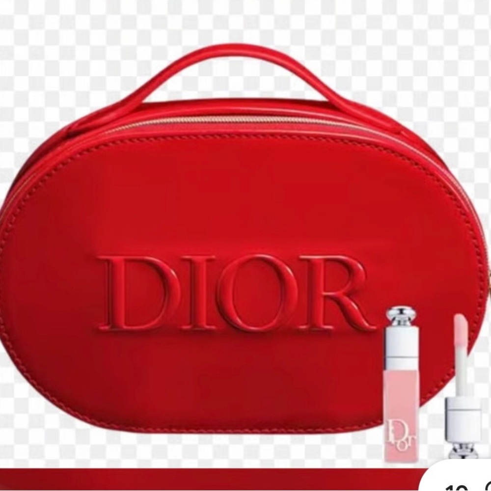 Dior Pink Cosmetic Bag